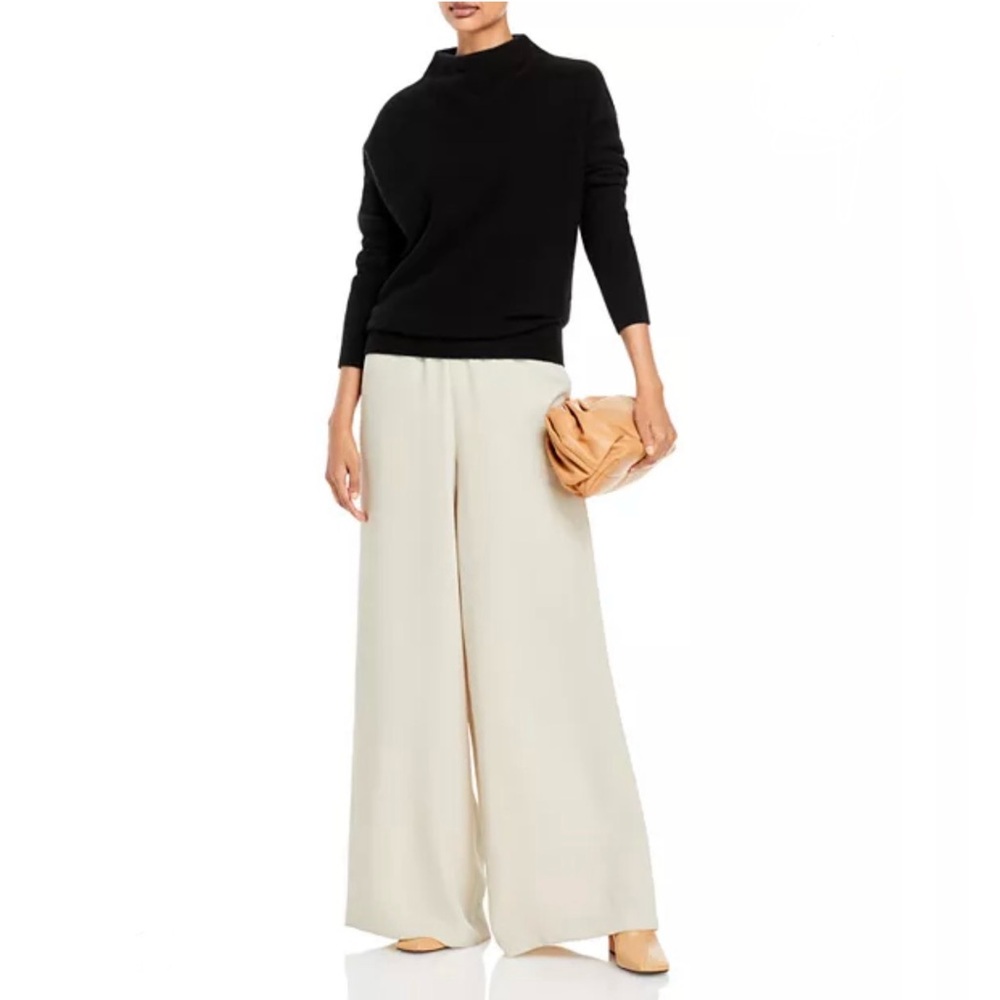 🆕VINCE Boiled Cashmere Funnel Neck Pullover